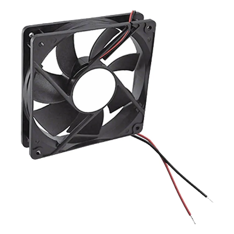 Ventilador Anticondensante Axial Cuadrado, 12Vcc, 120x120x25 mm, 75.0 CFM, 1.9 W, 161 mA, 2200 RPM.