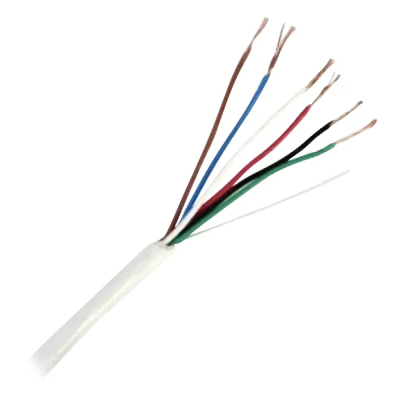 Bobina de Cable de 152 Metros de 6 x 20 AWG / BLINDADO / Color BLANCO / Aplicaciones en Control de Acceso, Audio e Instrumentación