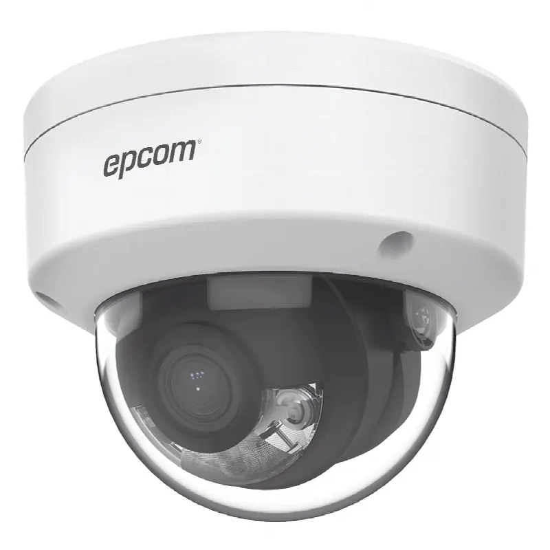 Domo IP / 4 MP / Lente 2.8 mm / ColorVu / AcuSense / PoE / H.265+ / IP67 / IK08 / WDR 120 dB / Luz blanca 30 m (98 ft)